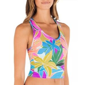 Women's Hurley Mas Isla Racerback Tankini Top XS New With Tags
